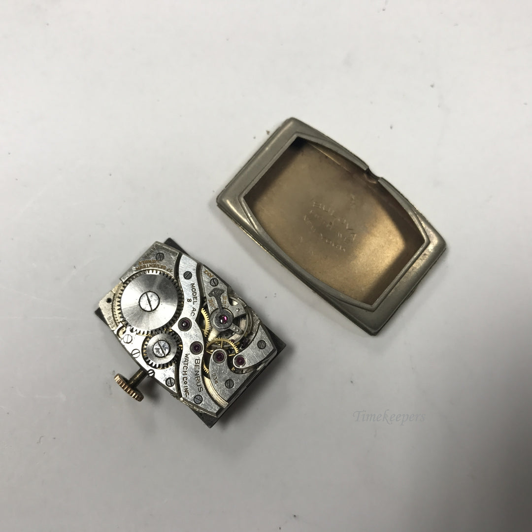 d332 Vintage Benrus 834 10K Gold Filled 17 Jewels Mechanical Wrist Watch