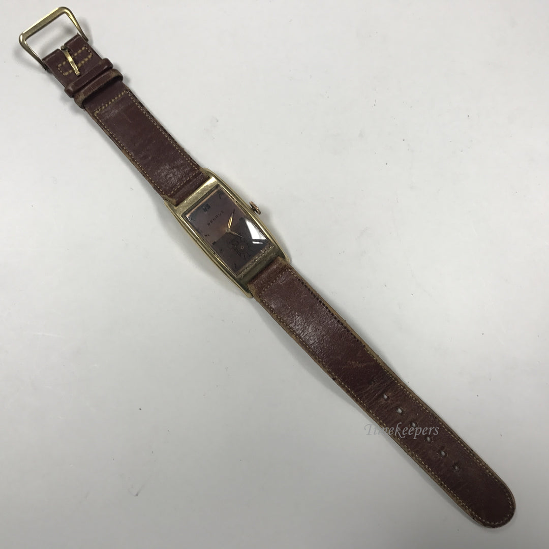 d332 Vintage Benrus 834 10K Gold Filled 17 Jewels Mechanical Wrist Watch