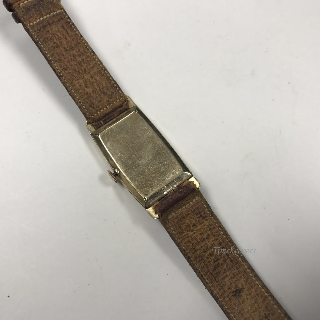 d332 Vintage Benrus 834 10K Gold Filled 17 Jewels Mechanical Wrist Watch