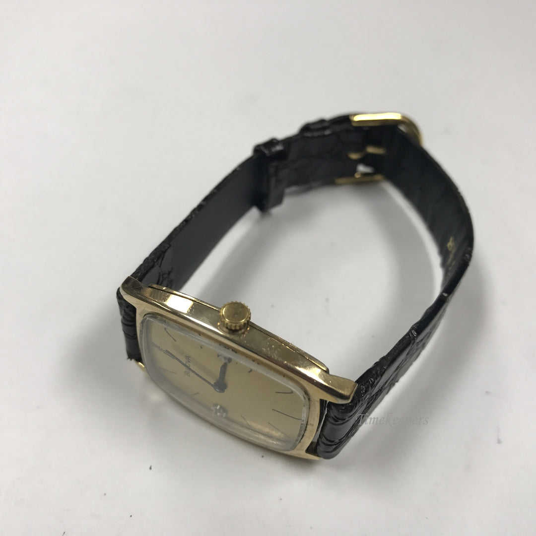 d348 Vintage Original Bulova 10K Rolled Gold Plate Mechanical Men's Wrist Watch
