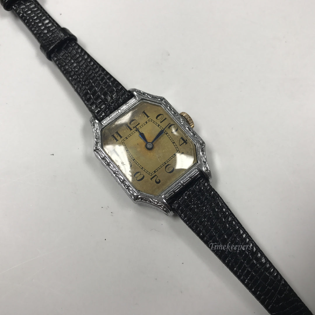 d350 Vintage Original 14K Rolled Gold Plate Mechanical Men's Wrist Watch