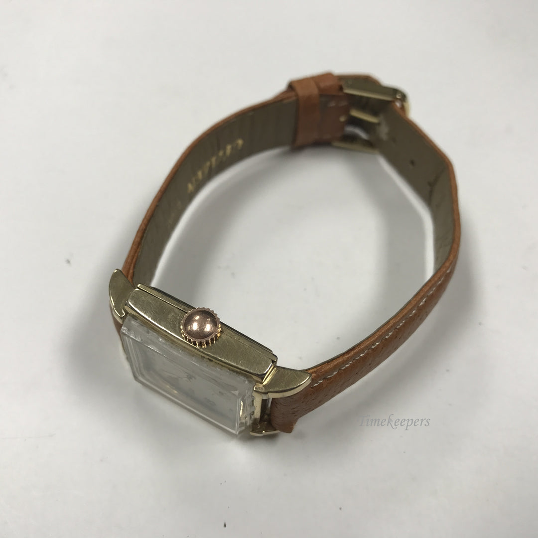 d359 Vintage Bulova USA 17Jewels 10K Gold Filled Mechanical Men's Wrist Watch