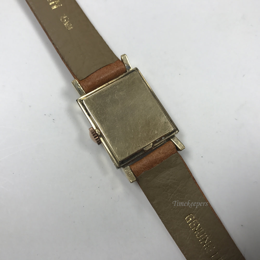 d359 Vintage Bulova USA 17Jewels 10K Gold Filled Mechanical Men's Wrist Watch