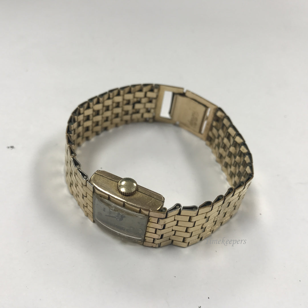d404 Vintage Original Stetson 12K RGP Gold Tone Mechanical 17J Wrist Watch