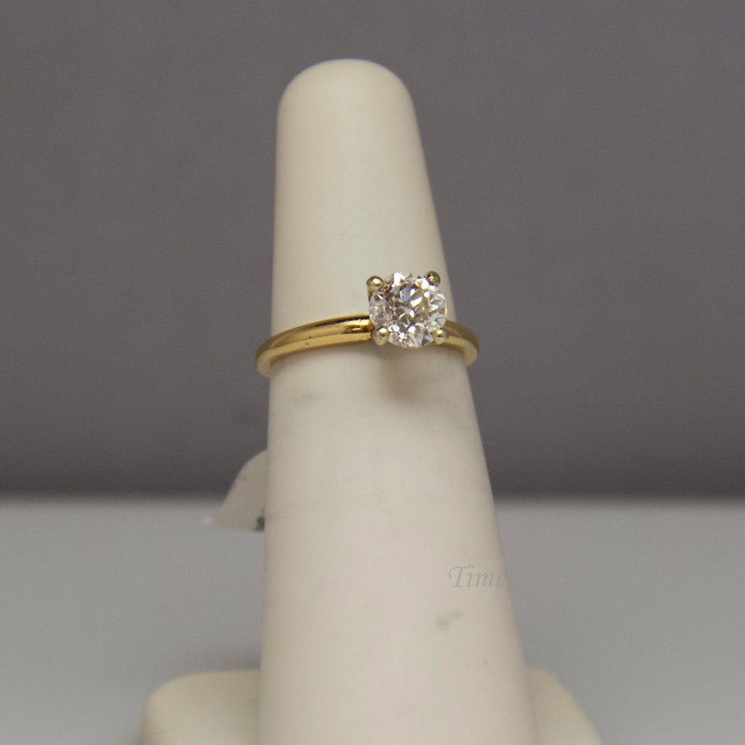 d492 Stunning 14kt Yellow Gold Diamond Engagement Ring