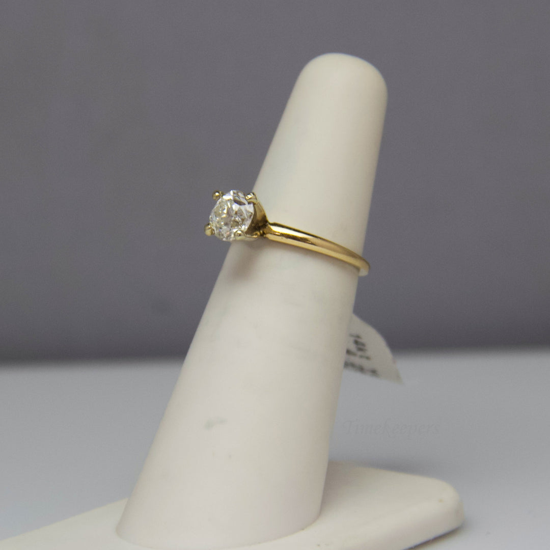 d492 Stunning 14kt Yellow Gold Diamond Engagement Ring