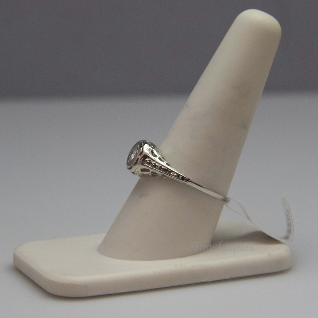 d508 14kt White Gold Diamond Ring