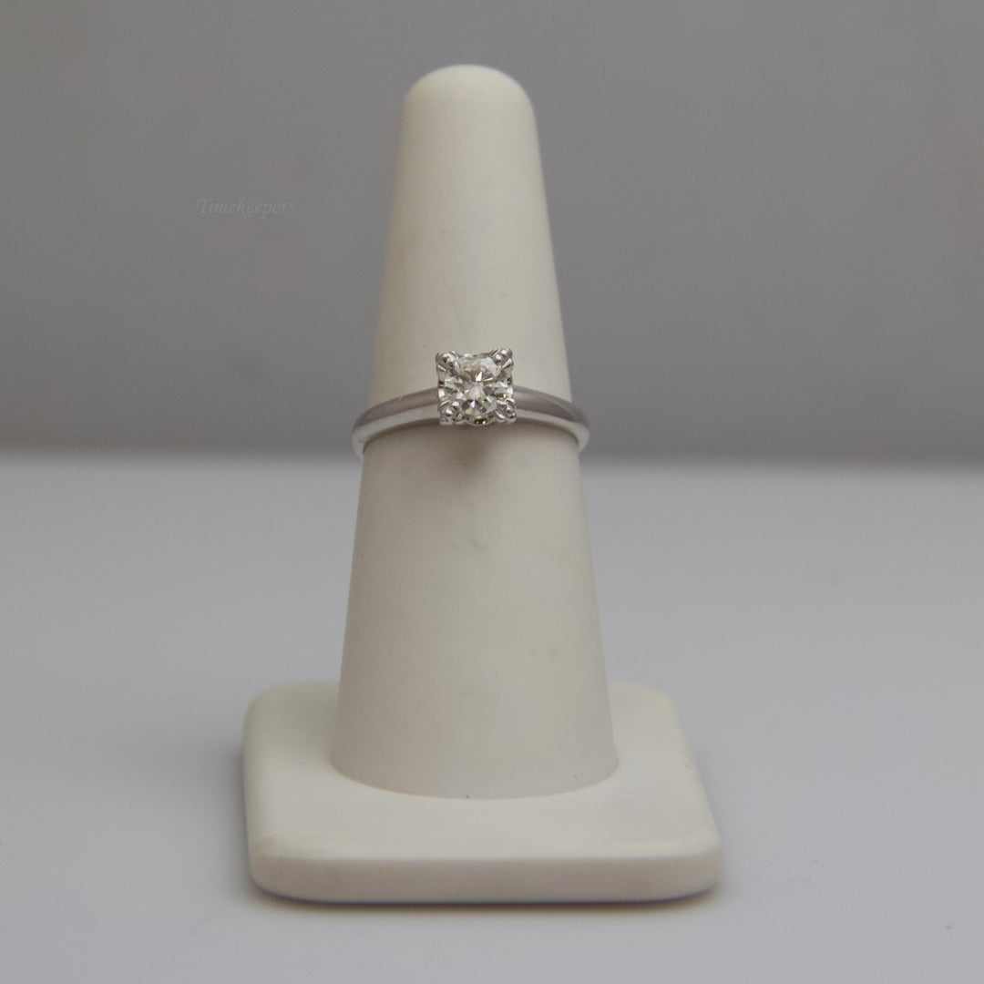 d547 14k White Gold Diamond Ring