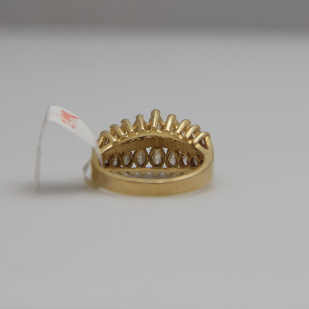 d662 14k Yellow Gold Diamond Ring