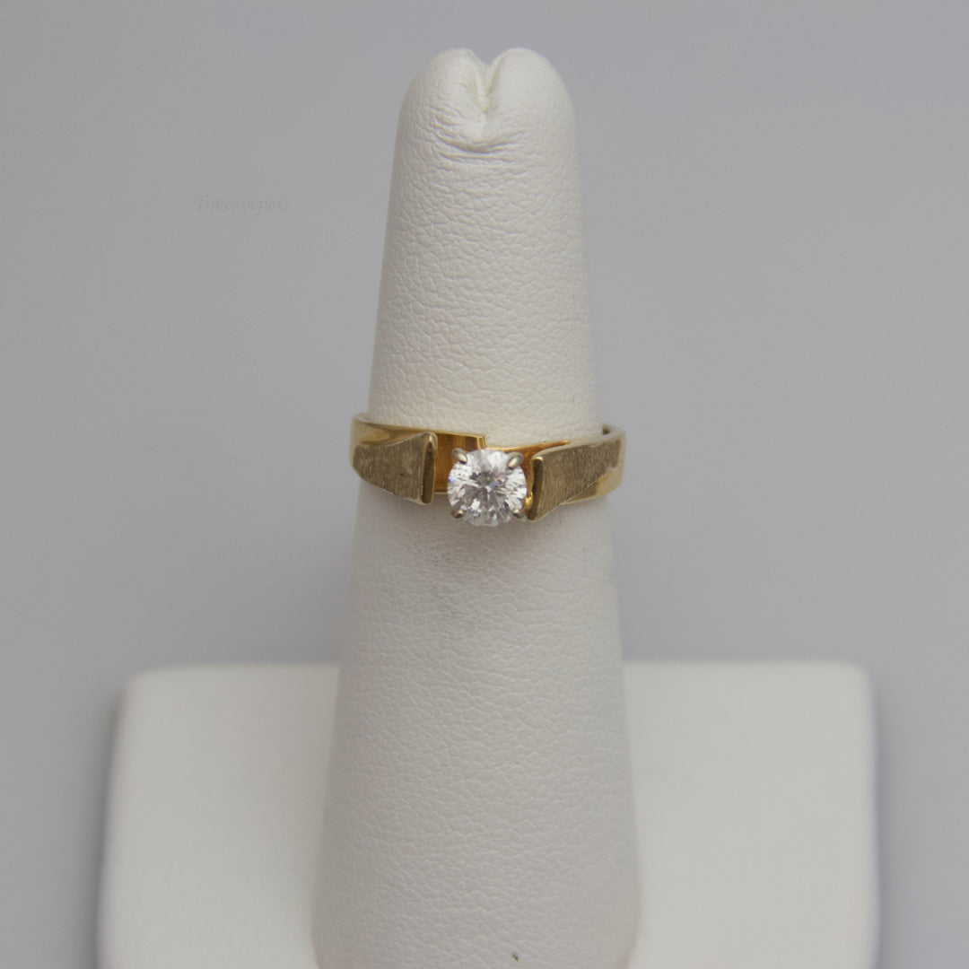 d665 Magnificent 14k Yellow Gold Diamond Engagement Ring