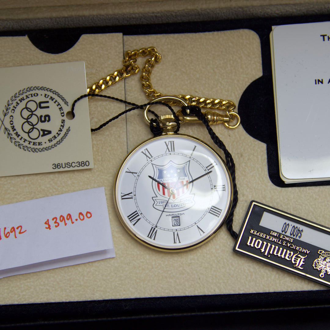 d692 Hamilton 1904 Olympic Team Saint Louis Watch