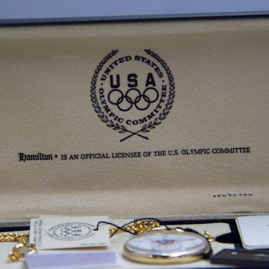 d692 Hamilton 1904 Olympic Team Saint Louis Watch