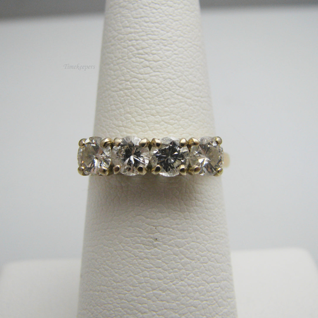 d873 Beautiful 14kt Yellow Gold Diamond Anniversary Band