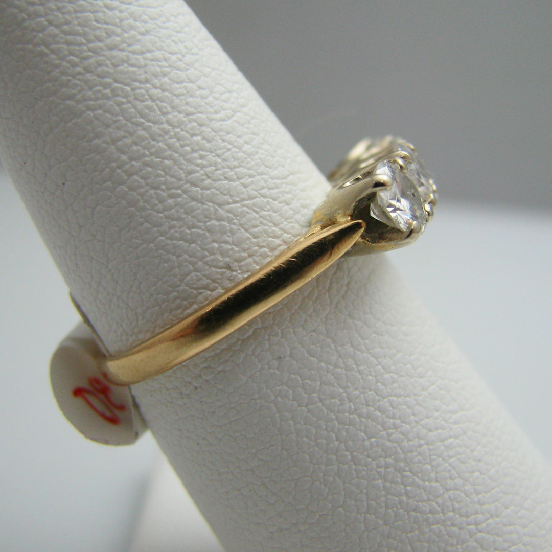 d873 Beautiful 14kt Yellow Gold Diamond Anniversary Band