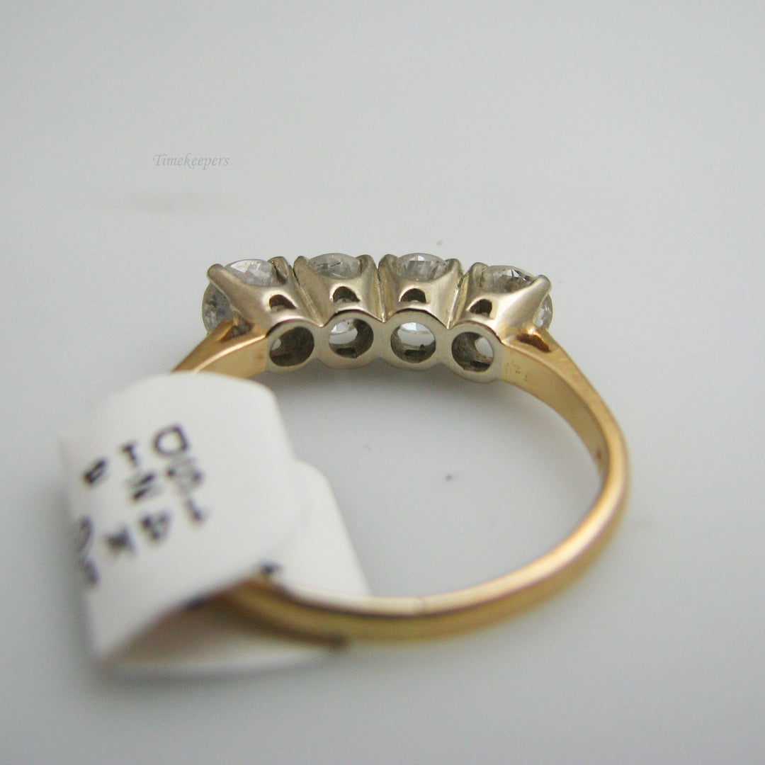 d873 Beautiful 14kt Yellow Gold Diamond Anniversary Band