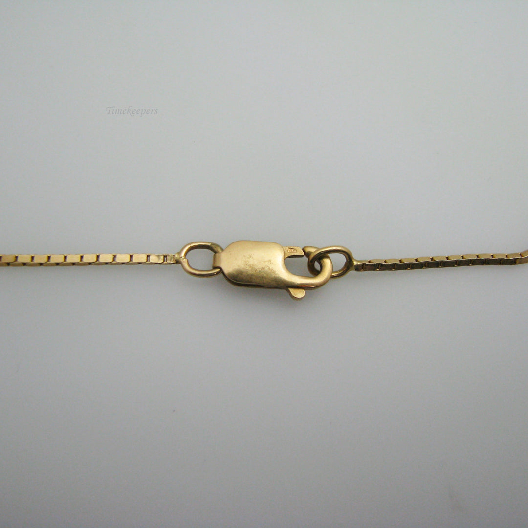 d959 Gorgeous 14k Yellow Gold Diamond Heart Necklace