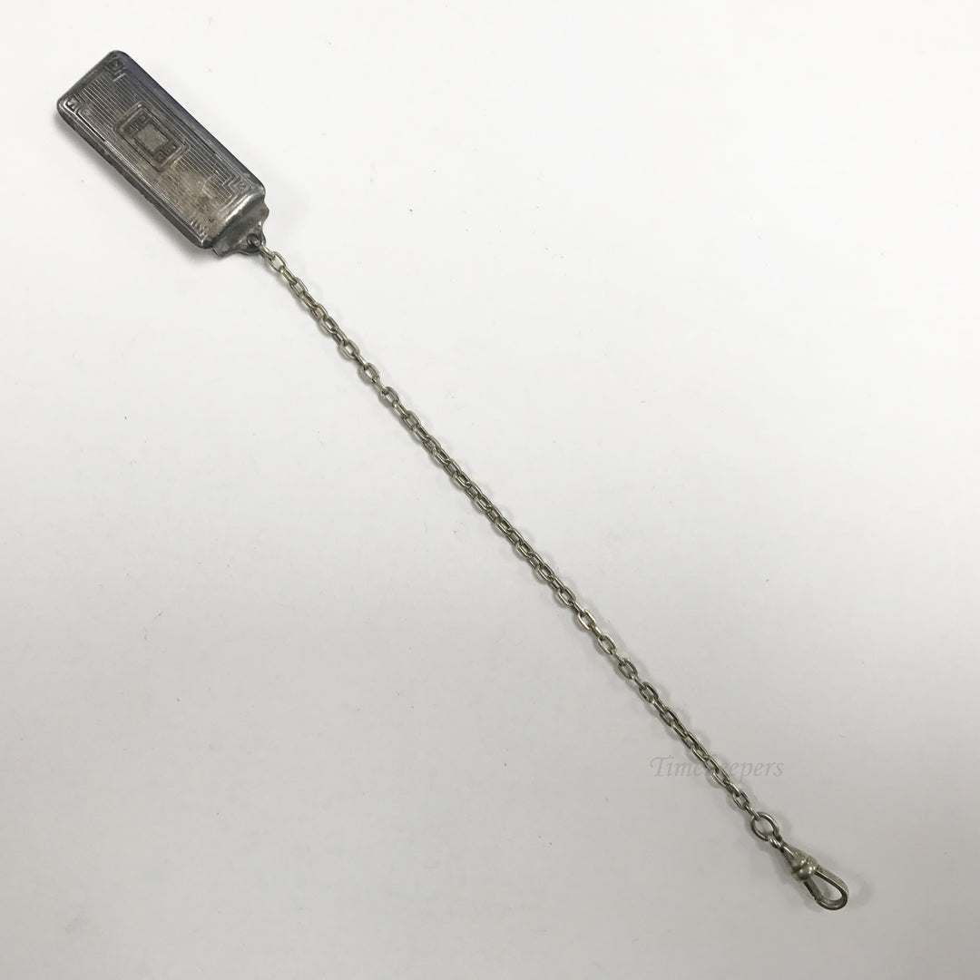 e580 Antique Waist Belt Clip Pocket Watch Chain Spring Clasp