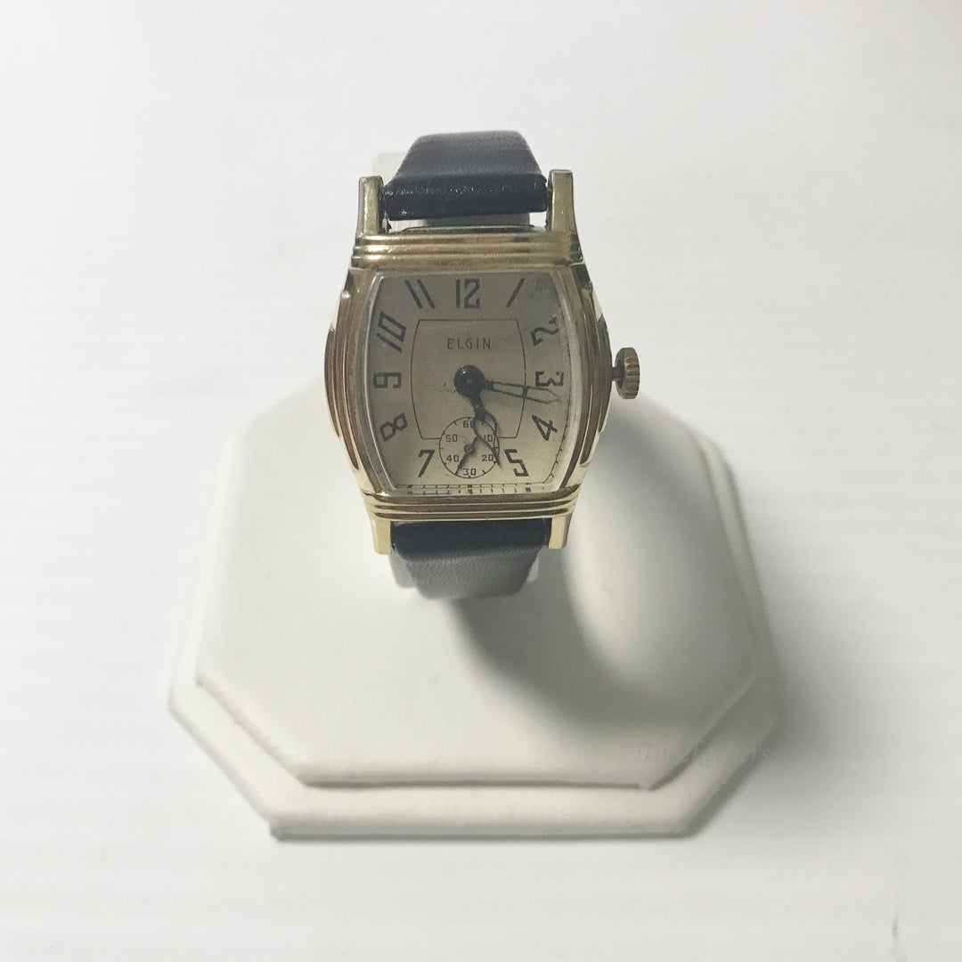 e617 Vintage Authentic Elgin Hand-Winding Men's Wrist Watch