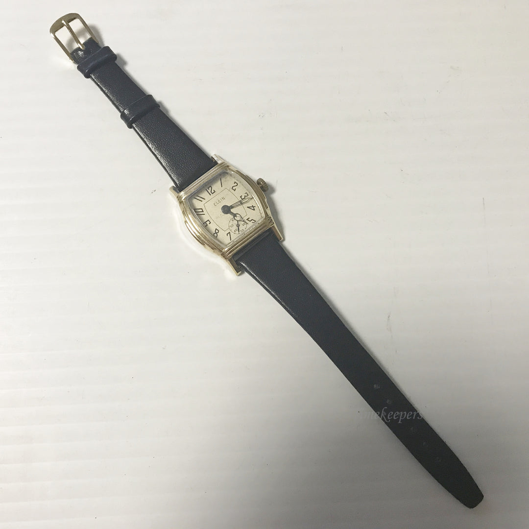 e617 Vintage Authentic Elgin Hand-Winding Men's Wrist Watch