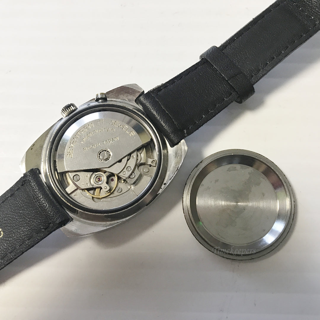 e630 Authentic Ricoh Meteor Automatic All Stainless Steel Men's Wrist Watch