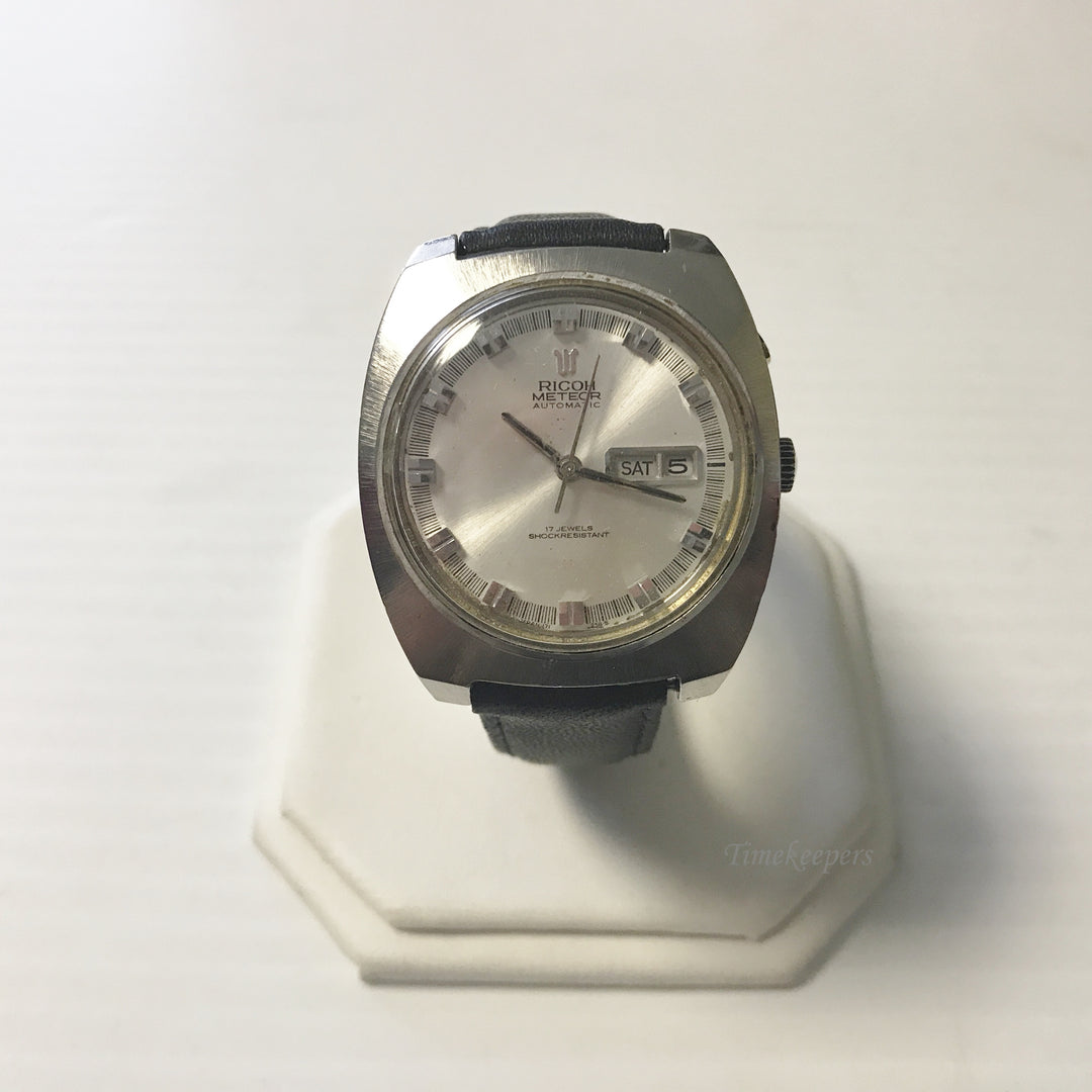 e630 Authentic Ricoh Meteor Automatic All Stainless Steel Men's Wrist Watch