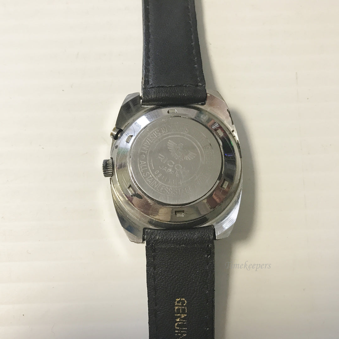 e630 Authentic Ricoh Meteor Automatic All Stainless Steel Men's Wrist Watch