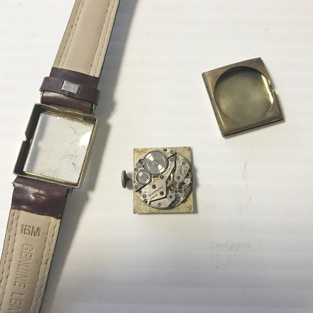 e632 Vintage Authentic Elbon USA Hand Winding Men's Wrist Watch