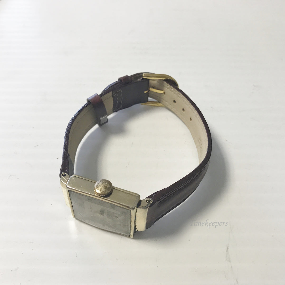 e632 Vintage Authentic Elbon USA Hand Winding Men's Wrist Watch