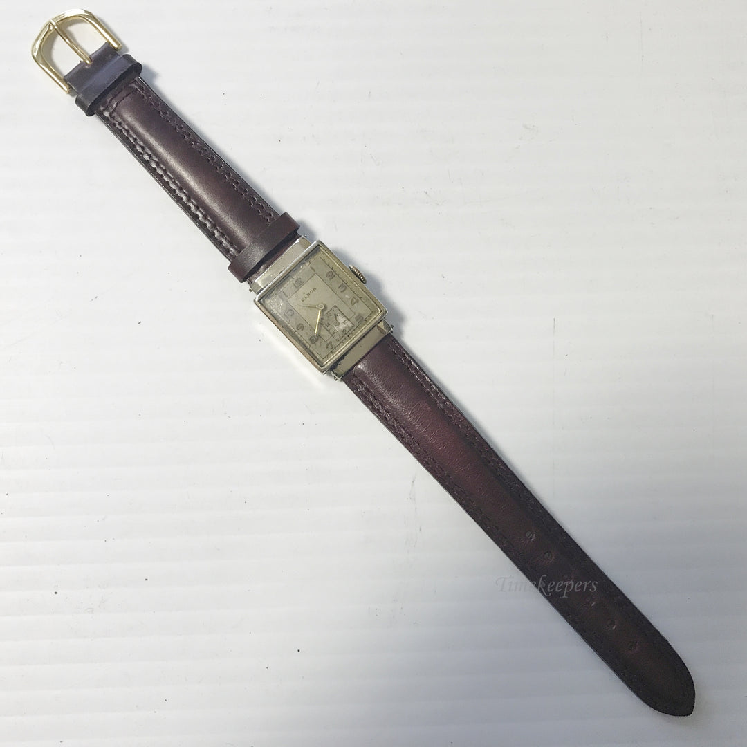 e632 Vintage Authentic Elbon USA Hand Winding Men's Wrist Watch