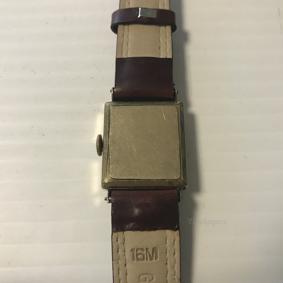 e632 Vintage Authentic Elbon USA Hand Winding Men's Wrist Watch