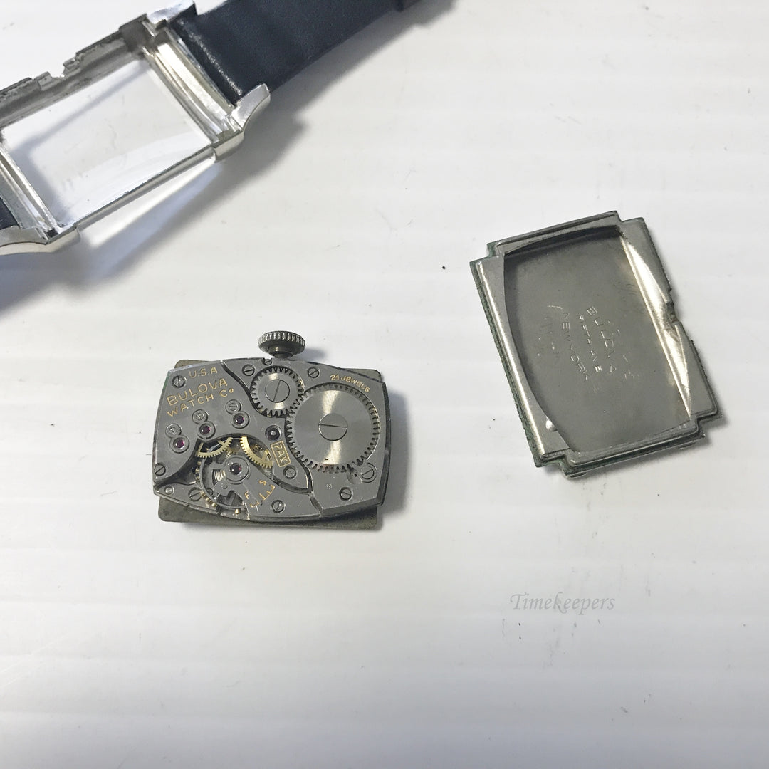 e633 Vintage Authentic Bulova USA Hand Winding 10K Gold Filled Wrist Watch