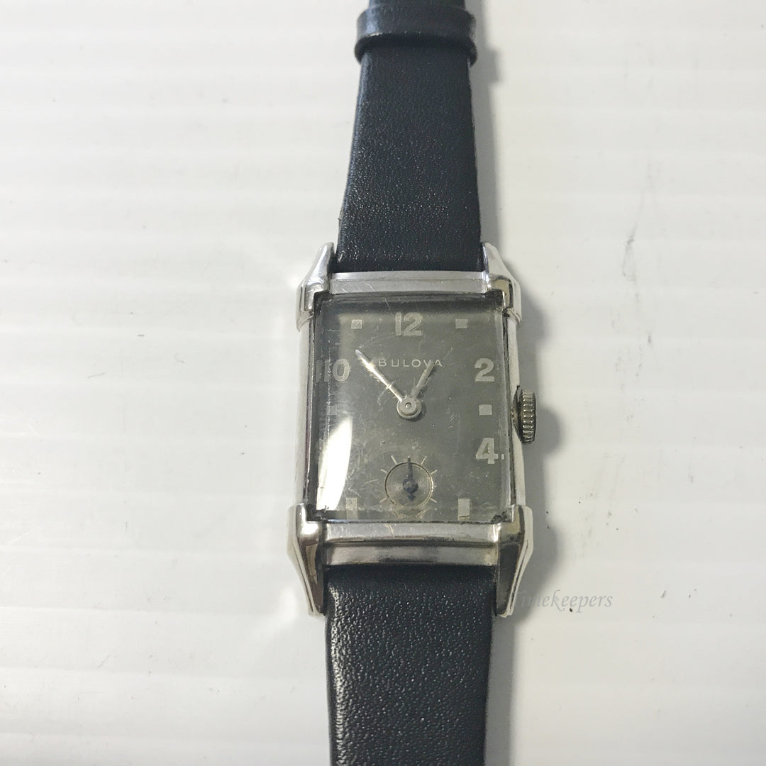 e633 Vintage Authentic Bulova USA Hand Winding 10K Gold Filled Wrist Watch