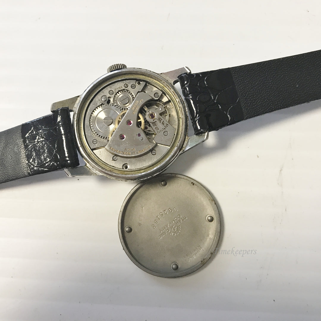 e643 Vintage Boulevard Swiss Mechanical Stainless Steel Men's Wrist Watch