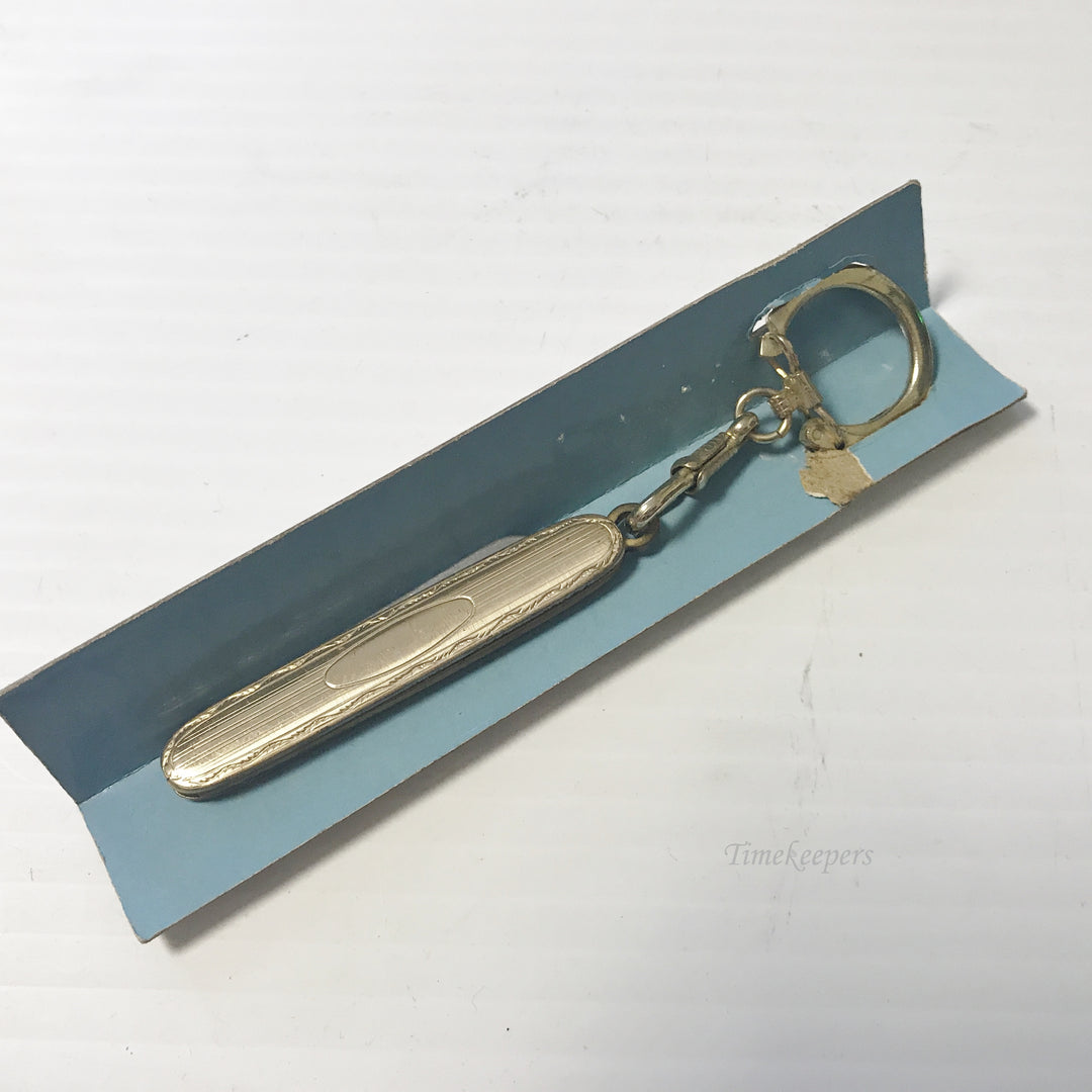 e659 Antique Pocket Folding Fob Knife Paper Book Cutter with Chain