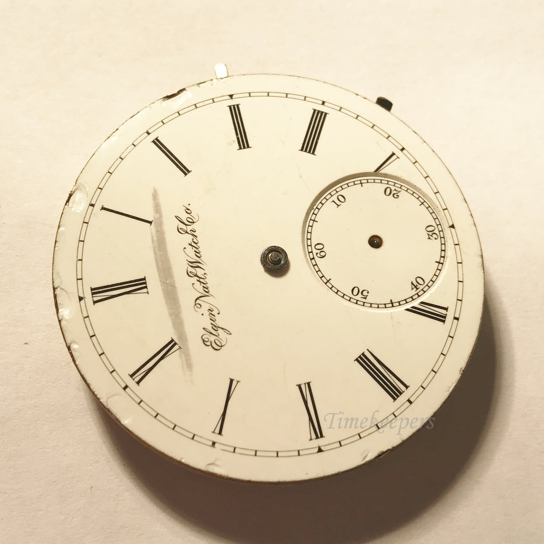 e894 Antique Elgin Watch Movement for Parts or Repair