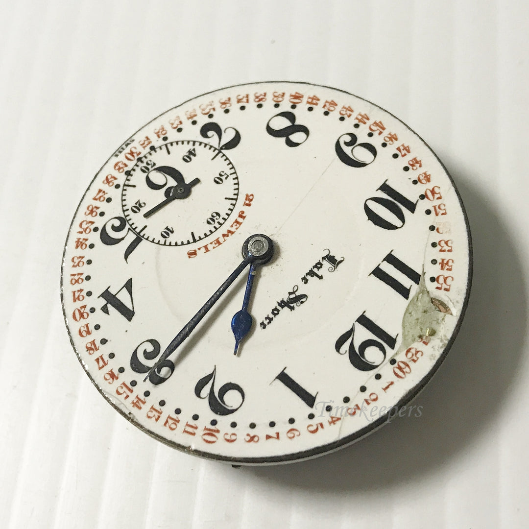 e913 Antique Lake Shore Complete Watch Movement for Parts or Repair 21J