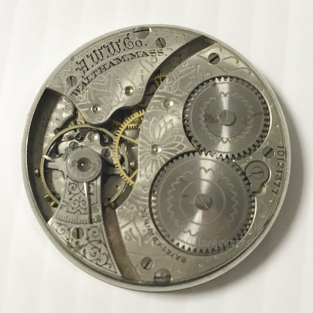 e927 Vintage Waltham Wrist Watch Movement for Parts Repair