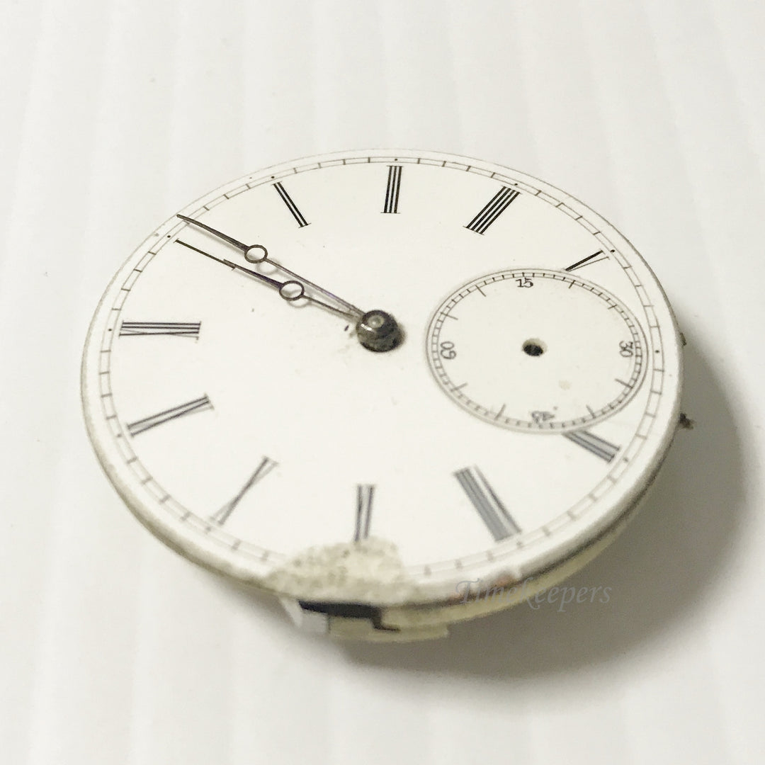 e931 Vintage Wrist Swiss Watch Movement for Parts Repair 6S