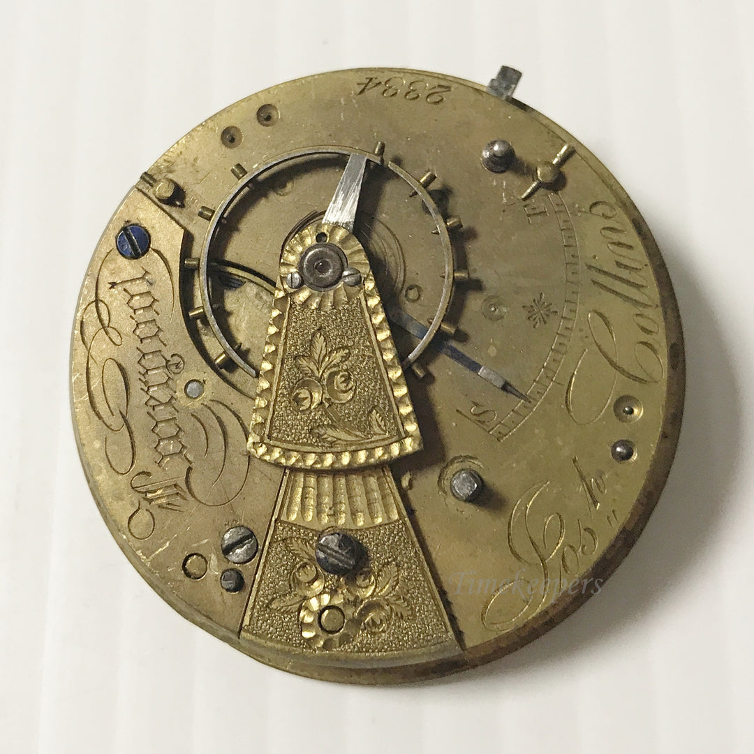 e932 Vintage Wrist Watch English Movement for Parts Repair