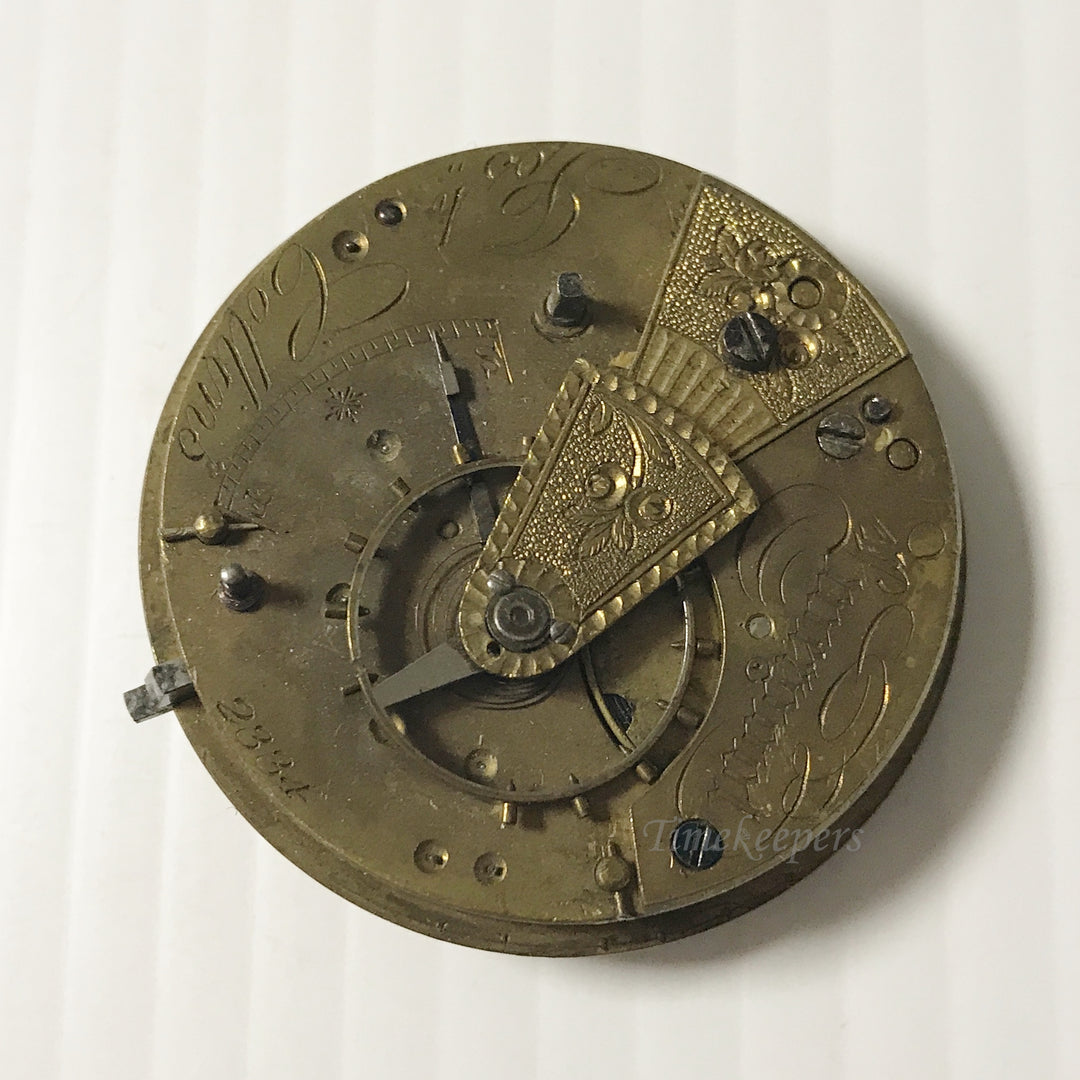 e932 Vintage Wrist Watch English Movement for Parts Repair