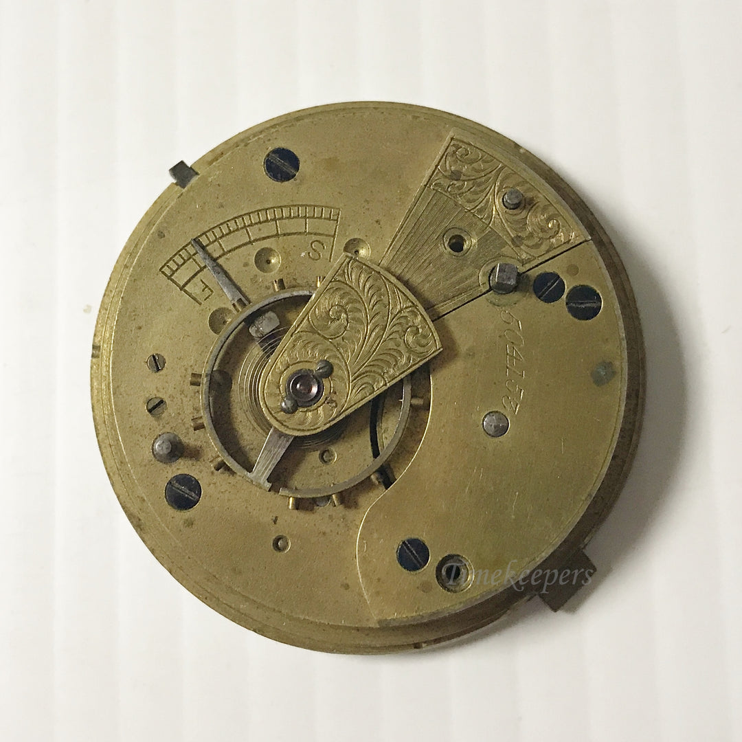 e941 Vintage W.E.Watts Wrist Watch English Movement for Parts Repair 18S