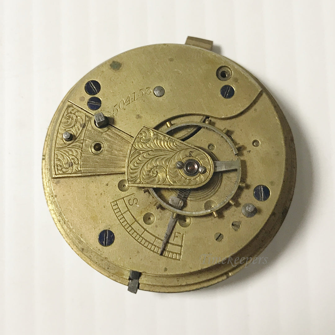 e941 Vintage W.E.Watts Wrist Watch English Movement for Parts Repair 18S