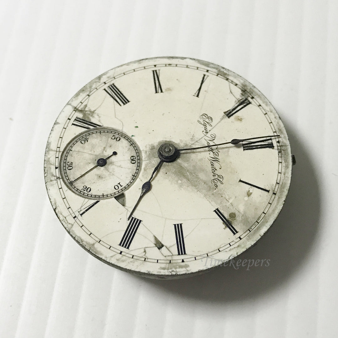 e942 Vintage Elgin Wrist Watch English Movement for Parts Repair 18S