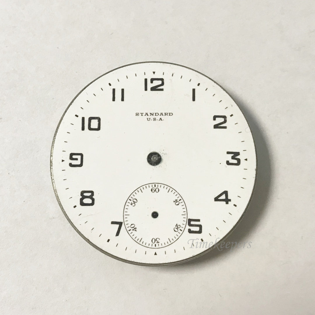 f004 Antique Standard USA Watch Movement for Parts or Repair