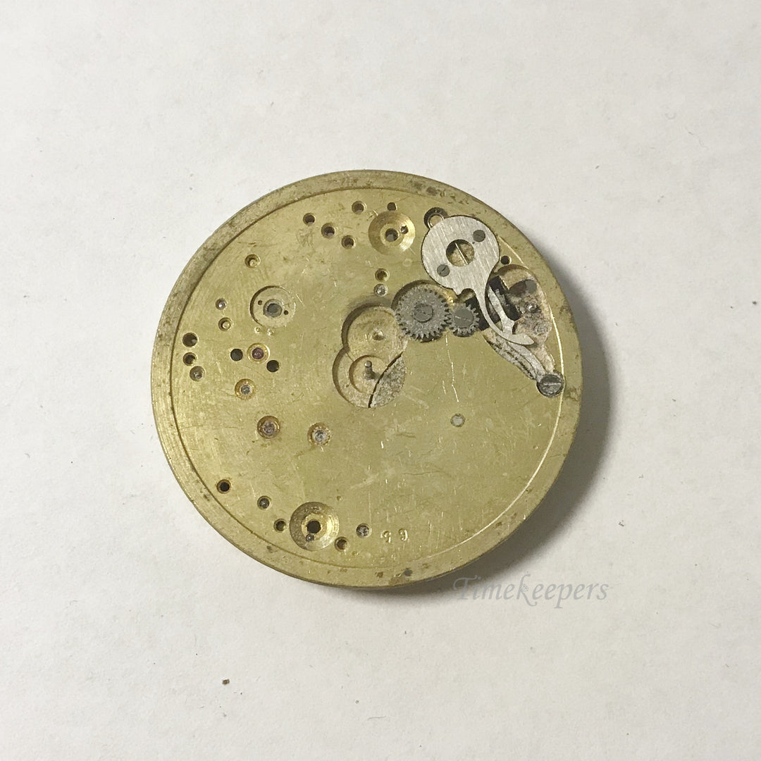 f013 Antique Watch Movement for Parts or Repair