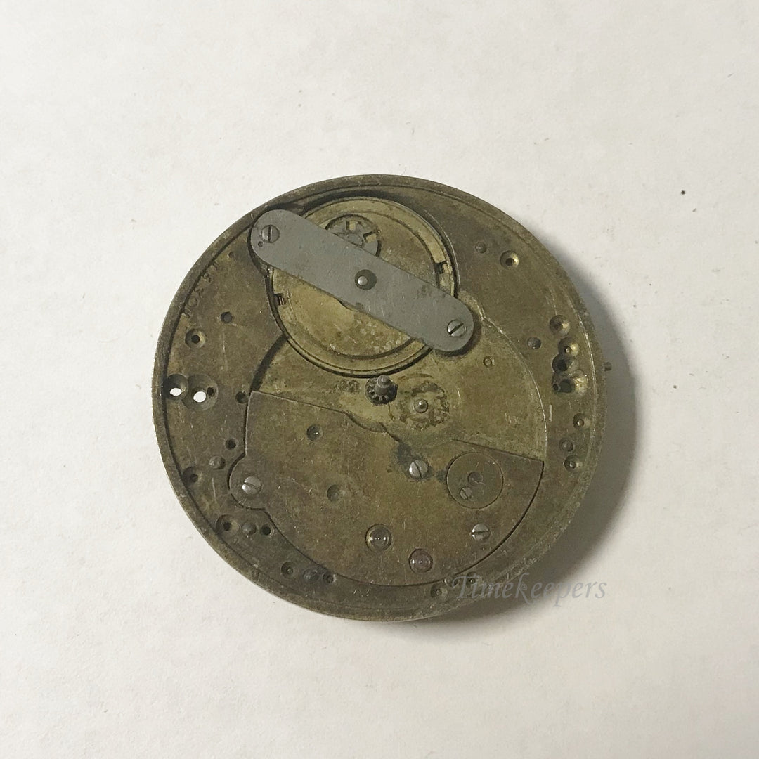 f015 Antique Watch Movement for Parts or Repair