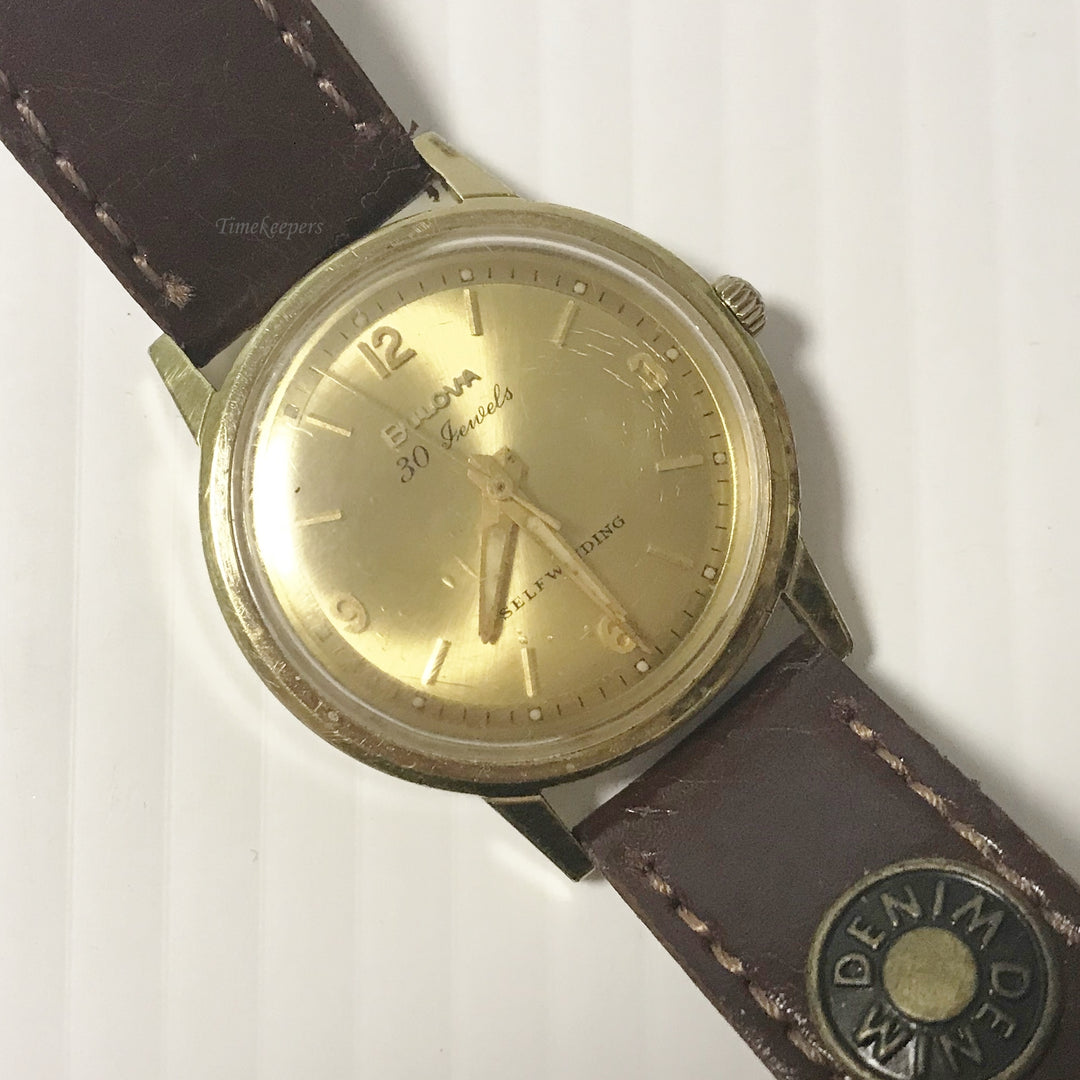 f089 Vintage Bulova USA 30J Automatic Men's Wrist Watch