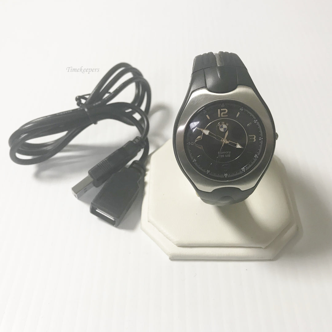 f125 BMW Integrated Memory Stick Limited Edition USB 128 MB Men's Wrist Watch