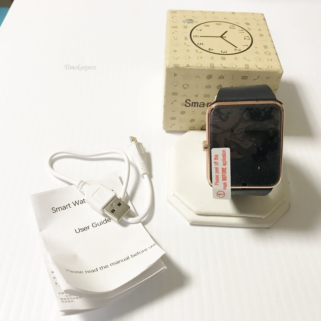 f126 Smart Watch Phone Message Bluetooth Calls Record NIB Men's Wrist Watch