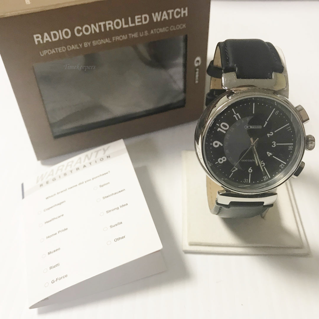 f127 G Force Radio Controlled Limited Edition Stainless Steel Atomic Men' Watch